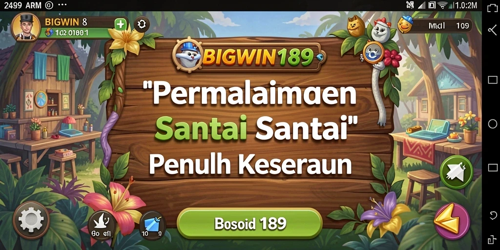 Screenshot gameplay BIGWIN189 yang menampilkan kebersamaan dalam permainan Casual.