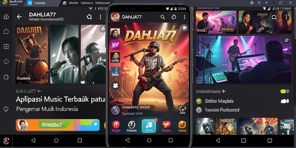 Screenshot gameplay DAHLIA77 menampilkan aksi seru dalam permainan musik.