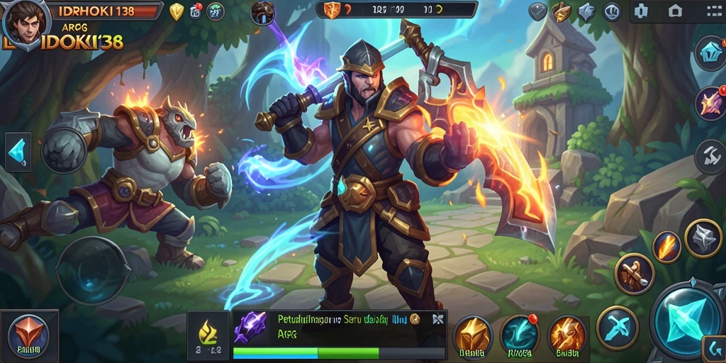 Tampilan gameplay yang mendebarkan dalam <strong>IDRHOKI138</strong>, menjelajahi dunia ARPG yang luas.