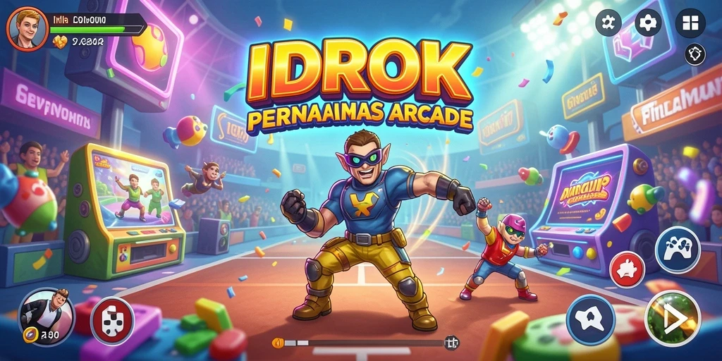 Tampilan gameplay <strong>IDROK</strong> yang seru dan penuh aksi.