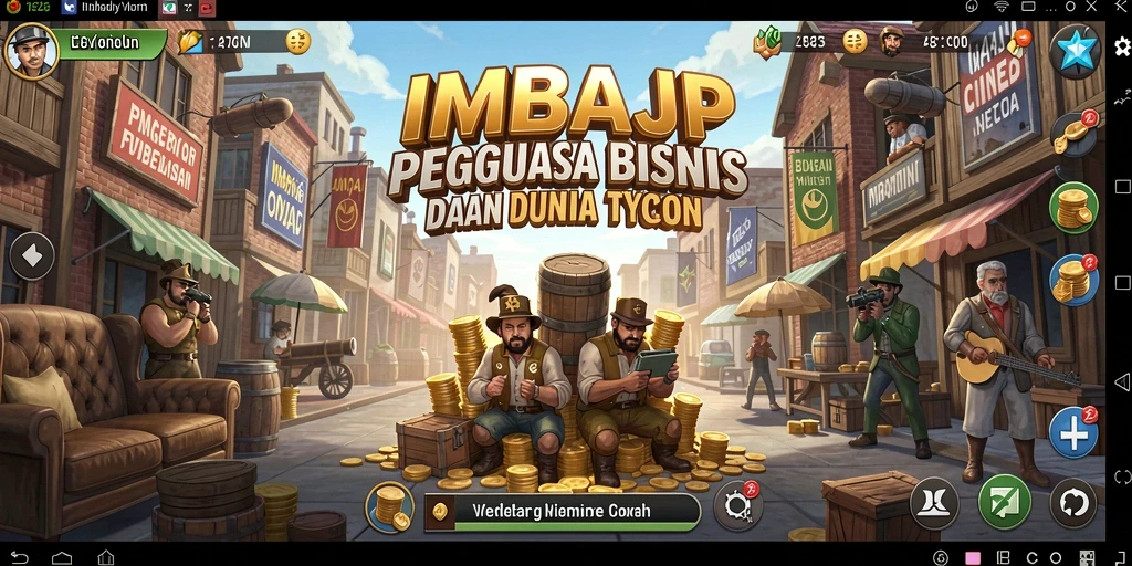 Screenshot showcasing the engaging Tycoon gameplay of IMBAJP.