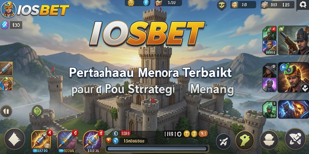 Gameplay menarik dari IOSBET di Tower Defense.