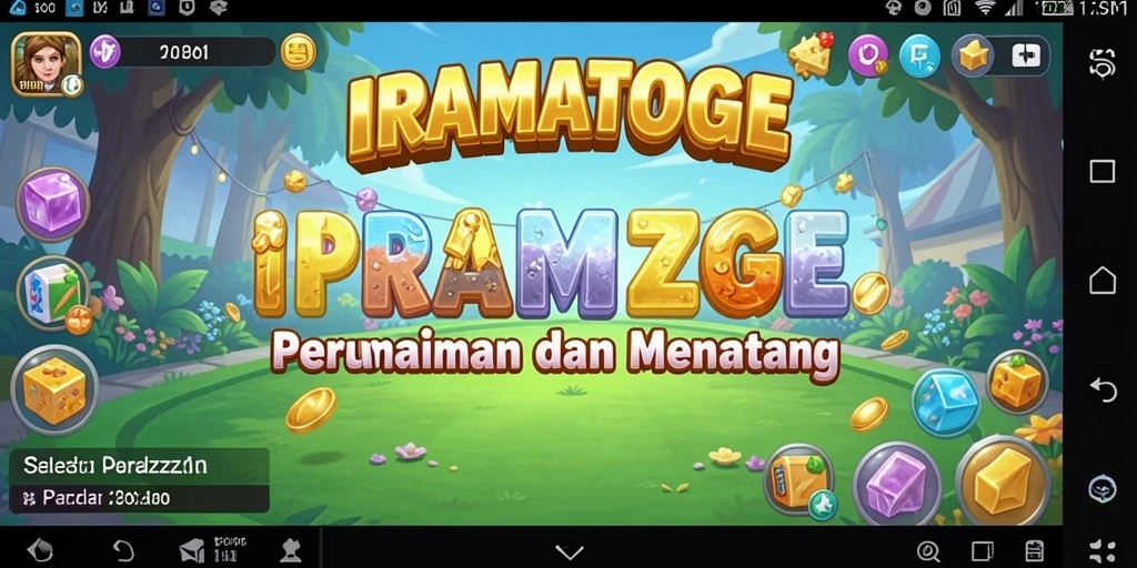 Tampilan gameplay <strong>IRAMATOGEL</strong> yang seru dan mengasyikkan.