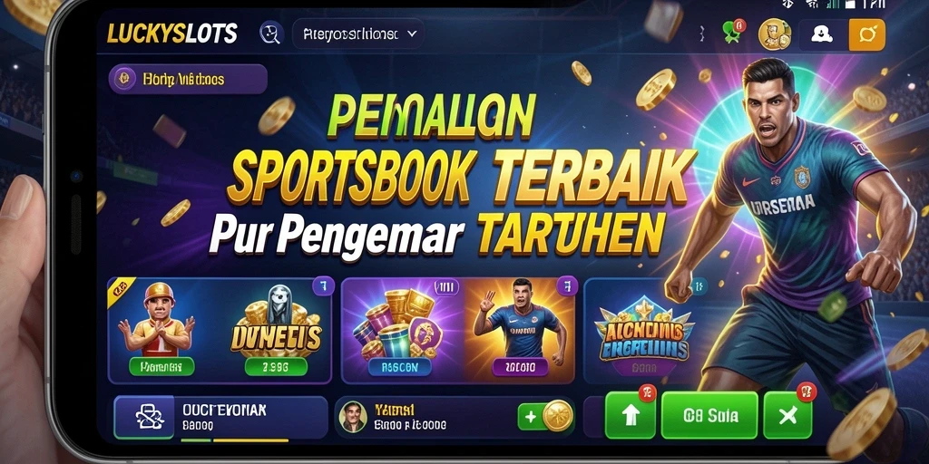 Tampilan gameplay menarik dari LUCKYSLOTS yang menghadirkan keseruan taruhan.