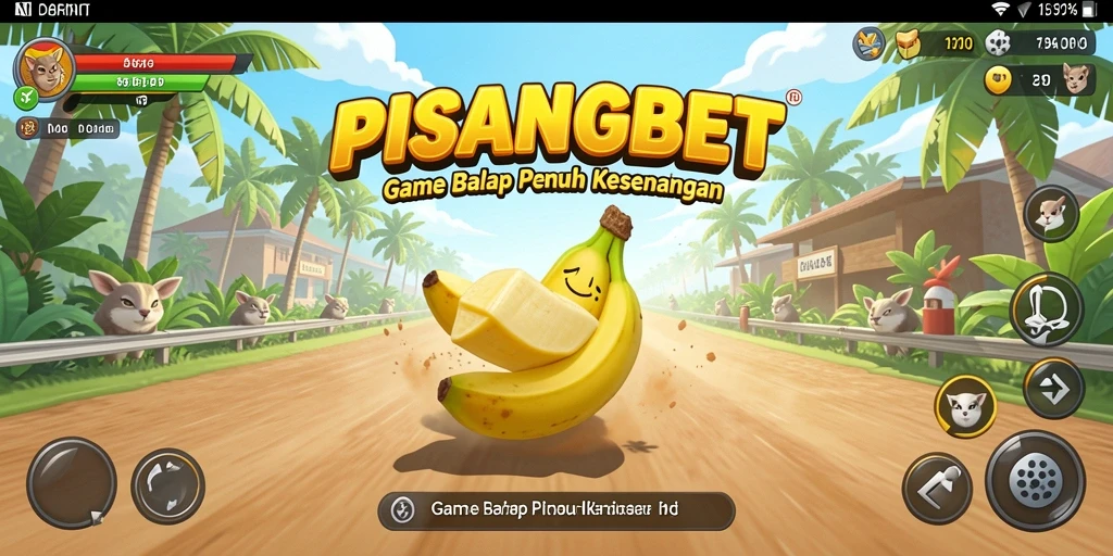 Screenshot PISANGBET yang menampilkan balapan seru dan grafis menarik.