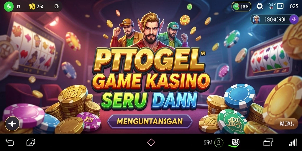 Screenshot gameplay menarik dari PTTOGEL yang menunjukkan keseruan bermain Kasino.