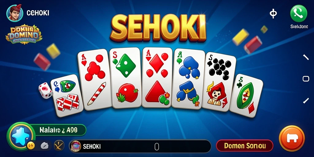 Tampilan gameplay seru dalam SEHOKI dengan pemain yang bersemangat.