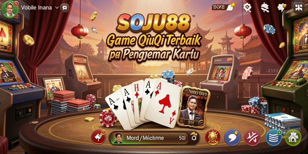 Tampilan gameplay seru dalam SOJU88 QiuQiu.