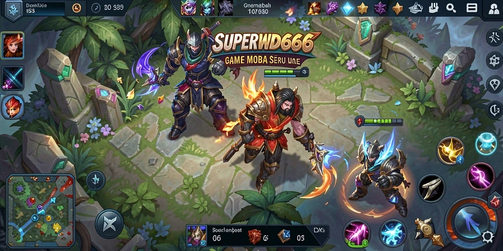 Tampilan gameplay SUPERWD666 yang seru dan mendebarkan.